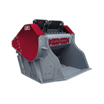 Ковш дробильный Profbreaker PBF05 на Экскаватор-погрузчик Lonking 83C