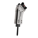 Гидромолот Profbreaker PB03-100H на Экскаватор-погрузчик Lonking 83C
