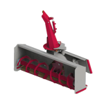 Снегоочиститель шнекороторный на Мини-погрузчик Профессионал ПМ-1000