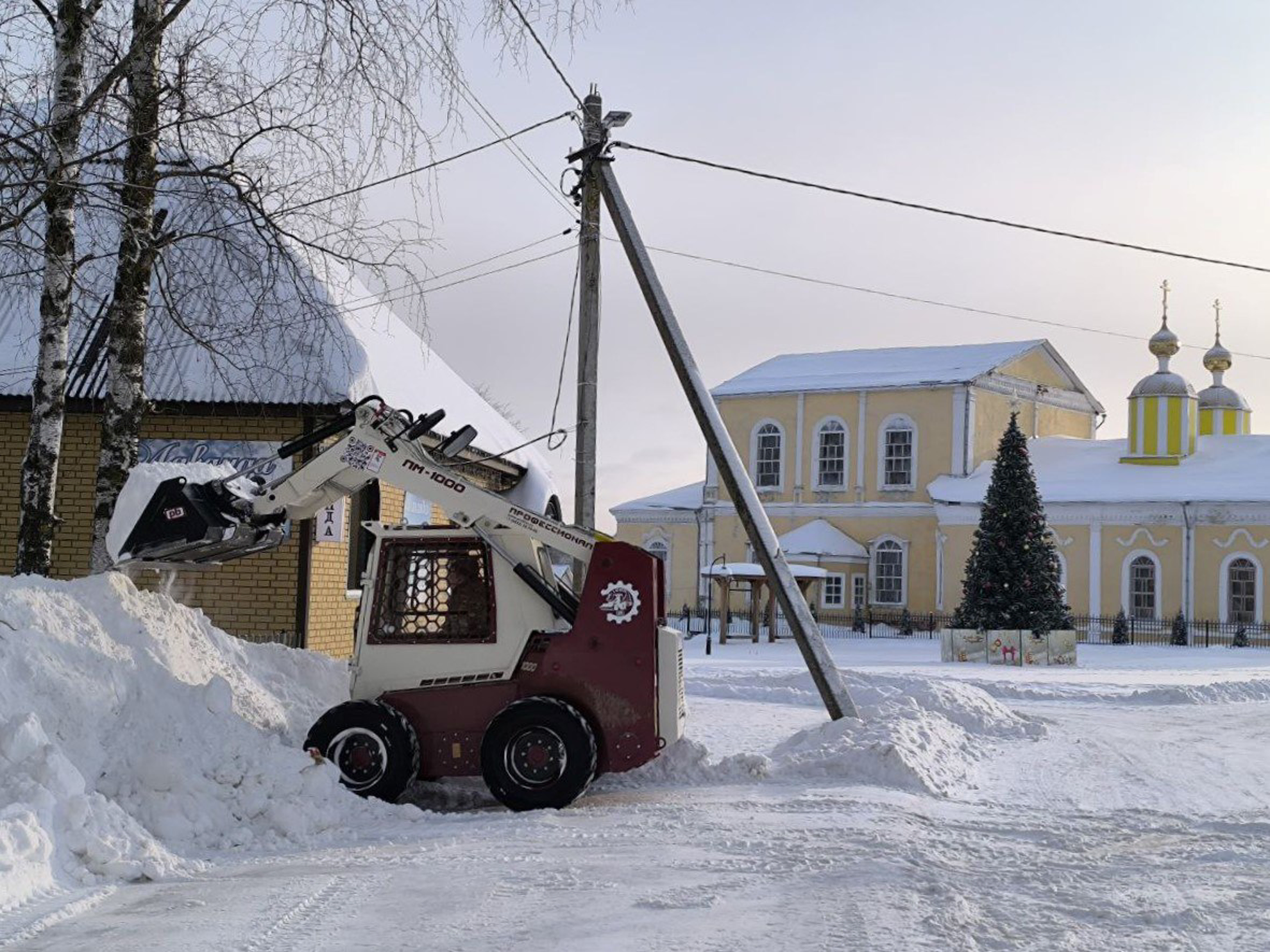 ПМ-1000 трудится на благо Вологодской области