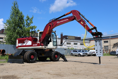 Колёсный экскаватор Профессионал PB155W