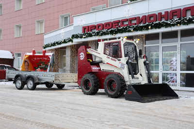 Купить мини-погрузчик Профессионал, ПМ-1000, Мини-погрузчик с бортовым поворотом