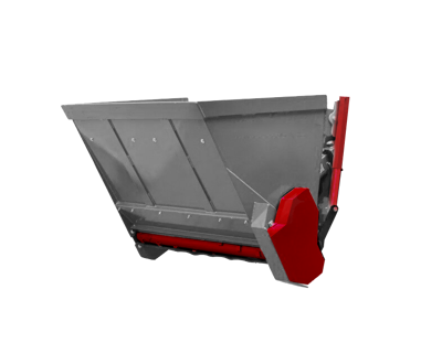 Навесной солеразбрасыватель для мини-погрузчика