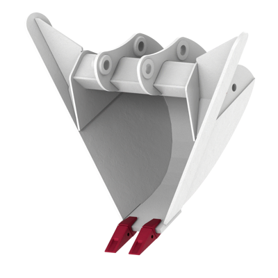 Ковш профильный для полноповортных экскаваторов 60 градусов