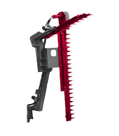 Тример с двумя лезвиями для мини-погрузчика